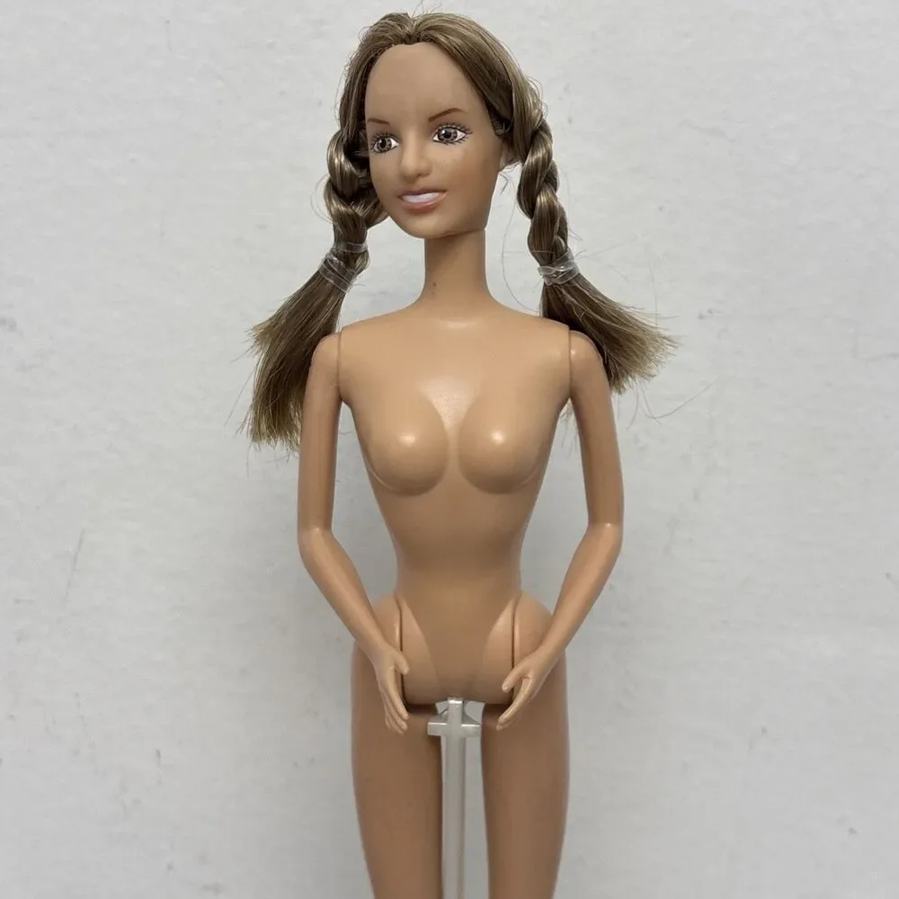 Vintage Play Along Britney Spears 11.5” Fashion Doll,  Nude, With Braids
